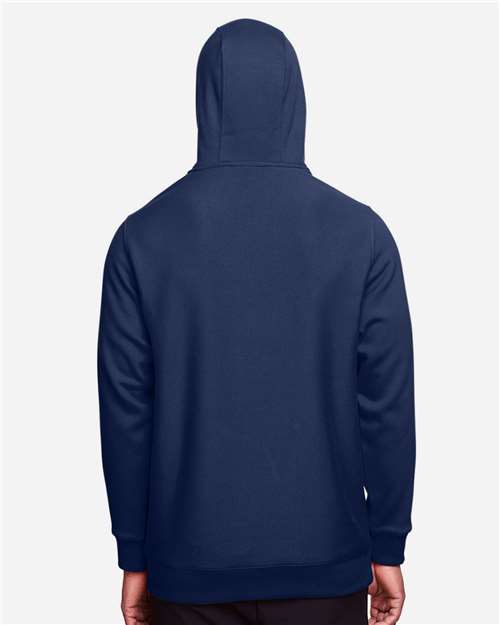 Unisex Zone HydroSport™ Heavyweight Hooded Sweatshirt - OnModelBack - B759D9656 - Sport Dark Navy