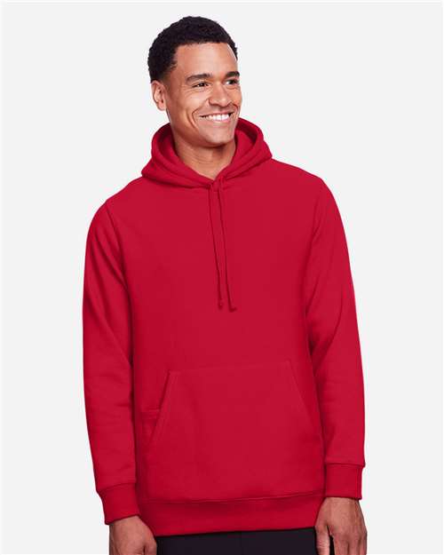 Unisex Zone HydroSport™ Heavyweight Hooded Sweatshirt - OnModelFront - B759D9702 - Sport Red
