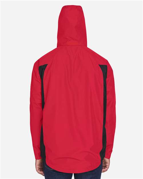 Men's Dominator Waterproof Jacket - OnModelBack - B746D9702 - Sport Red