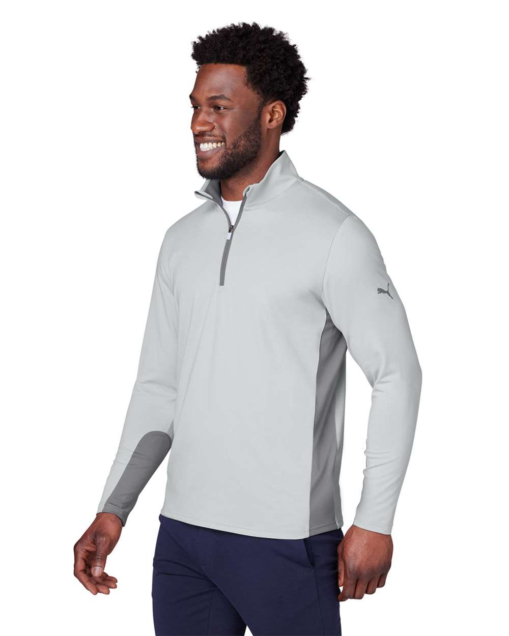 Gamer Golf Quarter-Zip Pullover - OnModelSide - B18446653 - High Rise