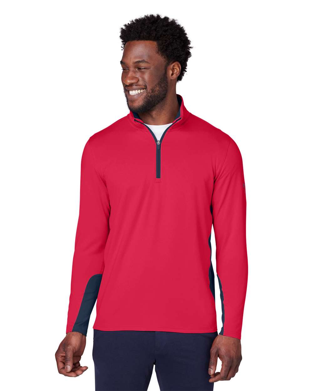 Gamer Golf Quarter-Zip Pullover - OnModelFront - B18446253 - Ski Patrol