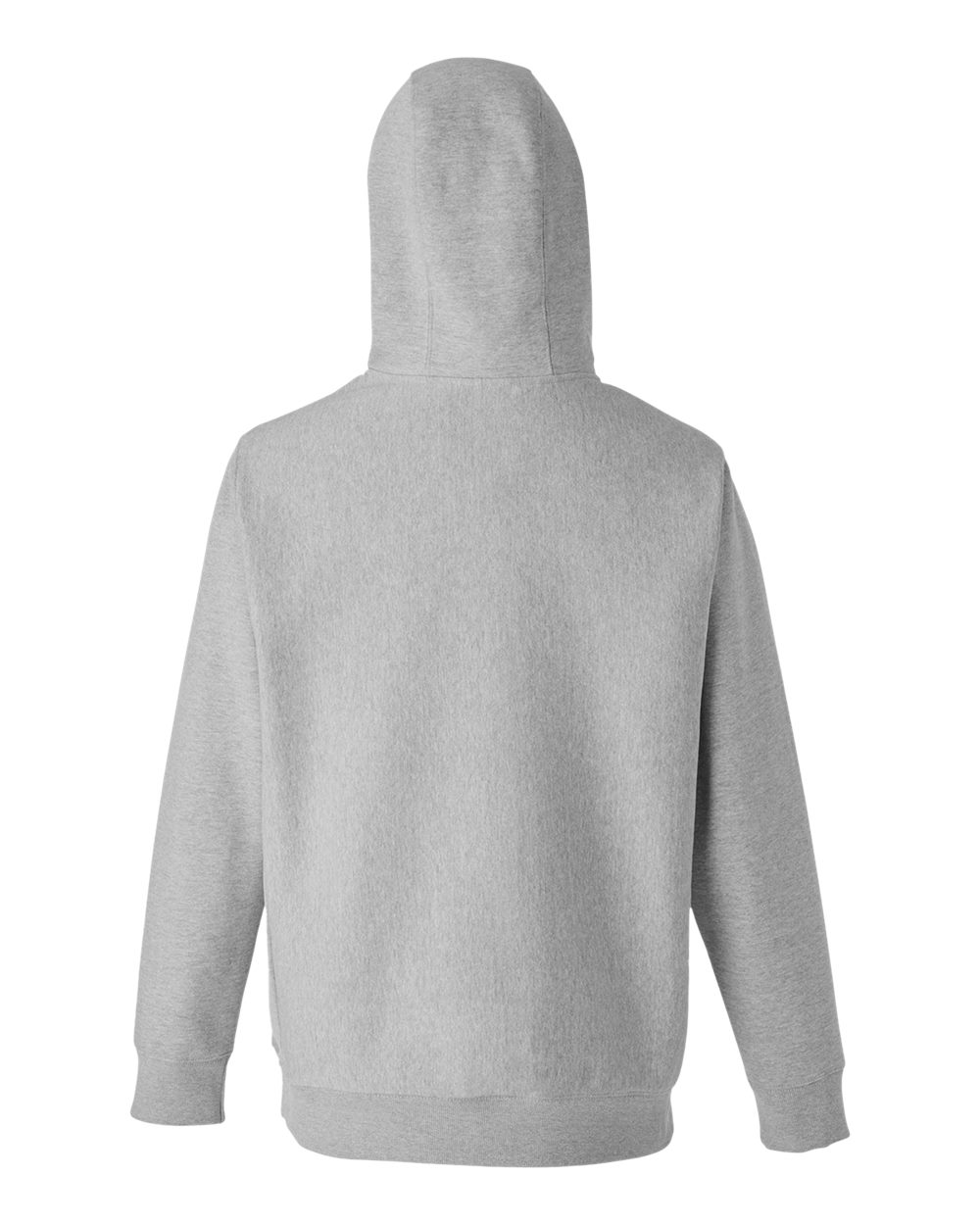 Unisex Zone HydroSport™ Heavyweight Quarter-Zip Hooded Sweatshirt - Back - B762D9102 - Athletic Heather