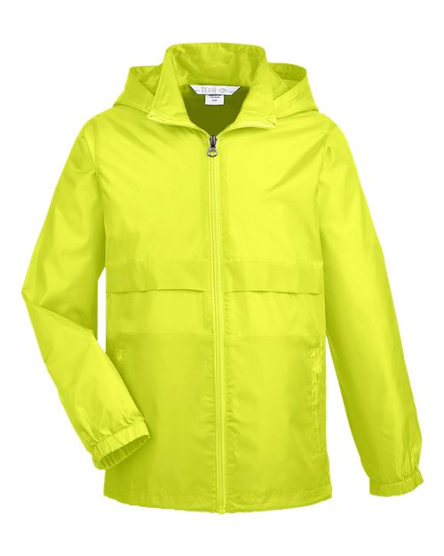 Youth Zone Protect Lightweight Jacket - Front - B730D9173 - Safety Yellow