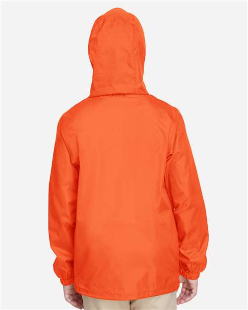 Youth Zone Protect Lightweight Jacket - OnModelBack - B730D9663 - Sport Orange