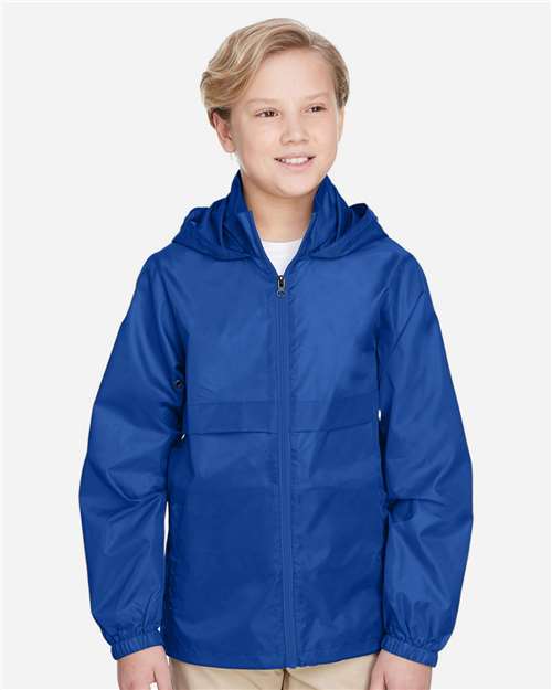 Youth Zone Protect Lightweight Jacket - OnModelFront - B730D9753 - Sport Royal