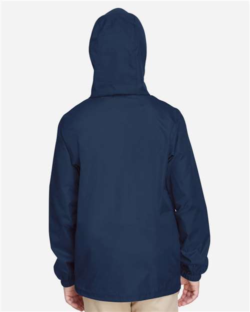 Youth Zone Protect Lightweight Jacket - OnModelBack - B730D9653 - Sport Dark Navy