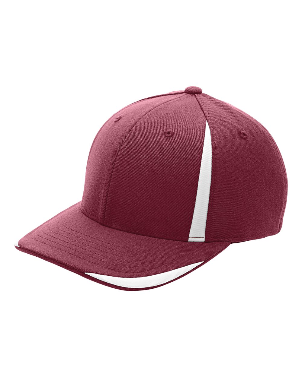 Pro-Formance® Front Sweep Cap - Front - B380F2533 - Sport Maroon/ White