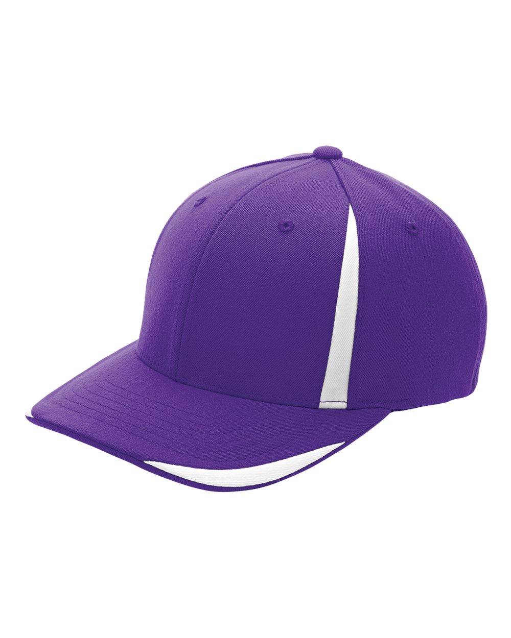 Pro-Formance® Front Sweep Cap - Front - B380F2673 - Sport Purple/ White
