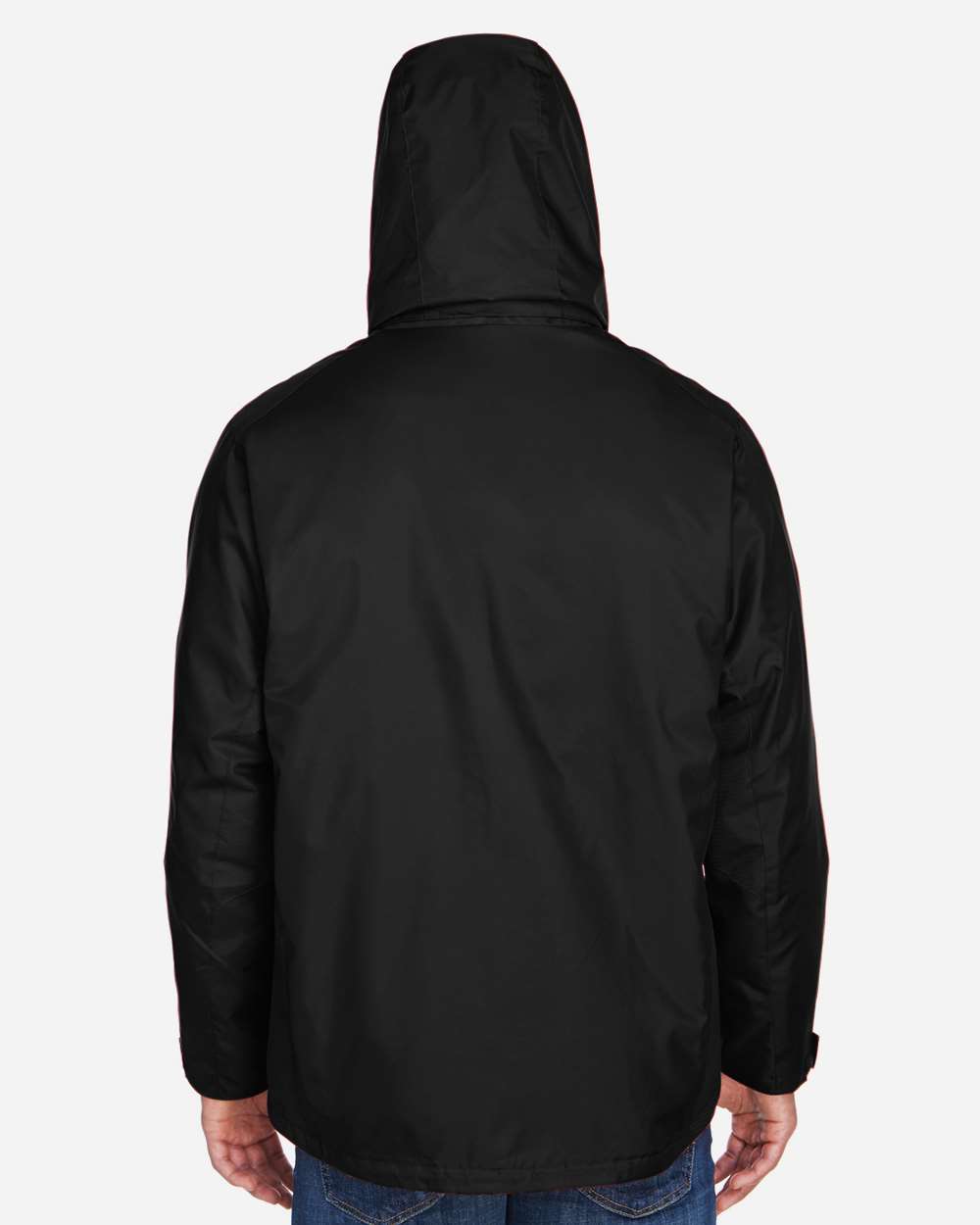 Men's 3-in-1 Insulated Jacket - OnModelBack - B134D3502 - Black