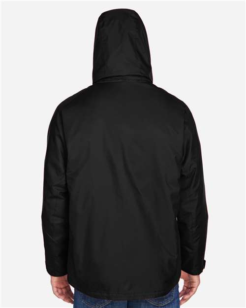 Men's 3-in-1 Insulated Jacket - OnModelBack - B134D3506 - Black