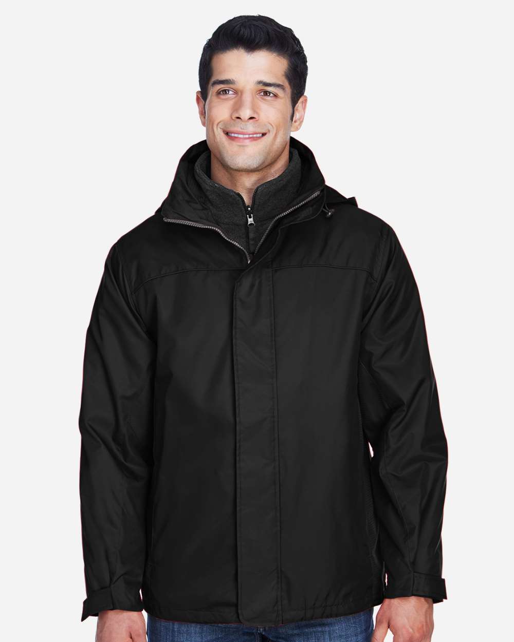 Men's 3-in-1 Insulated Jacket - OnModelFront - B134D3502 - Black