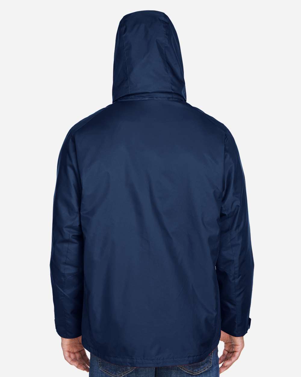 Men's 3-in-1 Insulated Jacket - OnModelBack - B134D3652 - Midnight Navy