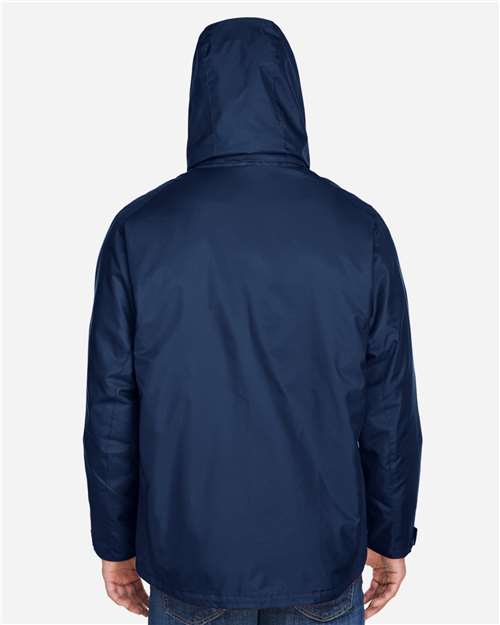 Men's 3-in-1 Insulated Jacket - OnModelBack - B134D3654 - Midnight Navy