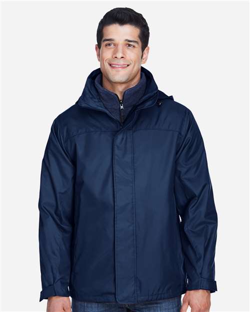 Men's 3-in-1 Insulated Jacket - OnModelFront - B134D3654 - Midnight Navy