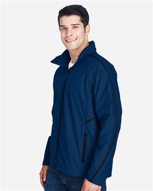 Unisex Conquest Jacket with Mesh Lining - OnModelSide - B726D9652 - Sport Dark Navy