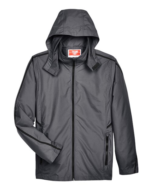 Unisex Conquest Jacket with Mesh Lining - Front - B726D9132 - Sport Graphite