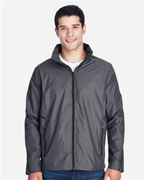 Unisex Conquest Jacket with Mesh Lining - OnModelFront - B726D9132 - Sport Graphite