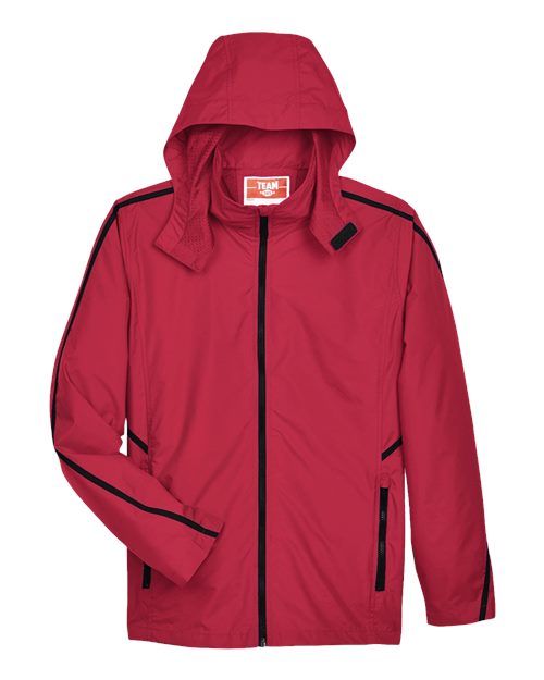 Unisex Conquest Jacket with Mesh Lining - Front - B726D9702 - Sport Red