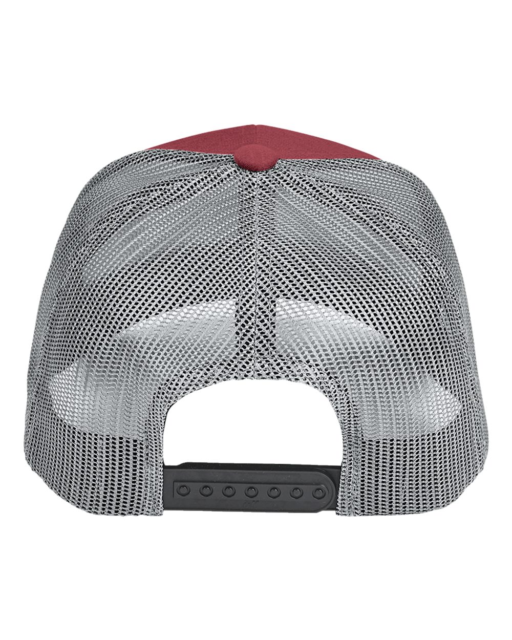 Youth Zone Sonic Heather Trucker Cap - Back - B742D9530 - Sport Maroon Heather/ Sport Graphite