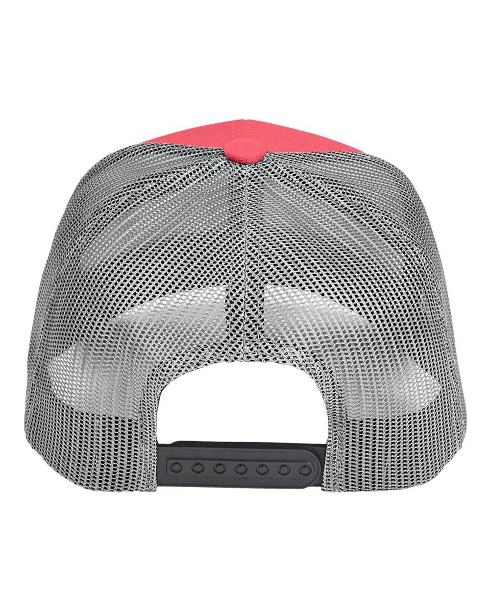 Youth Zone Sonic Heather Trucker Cap - Back - B742D9700 - Sport Red Heather/ Sport Graphite