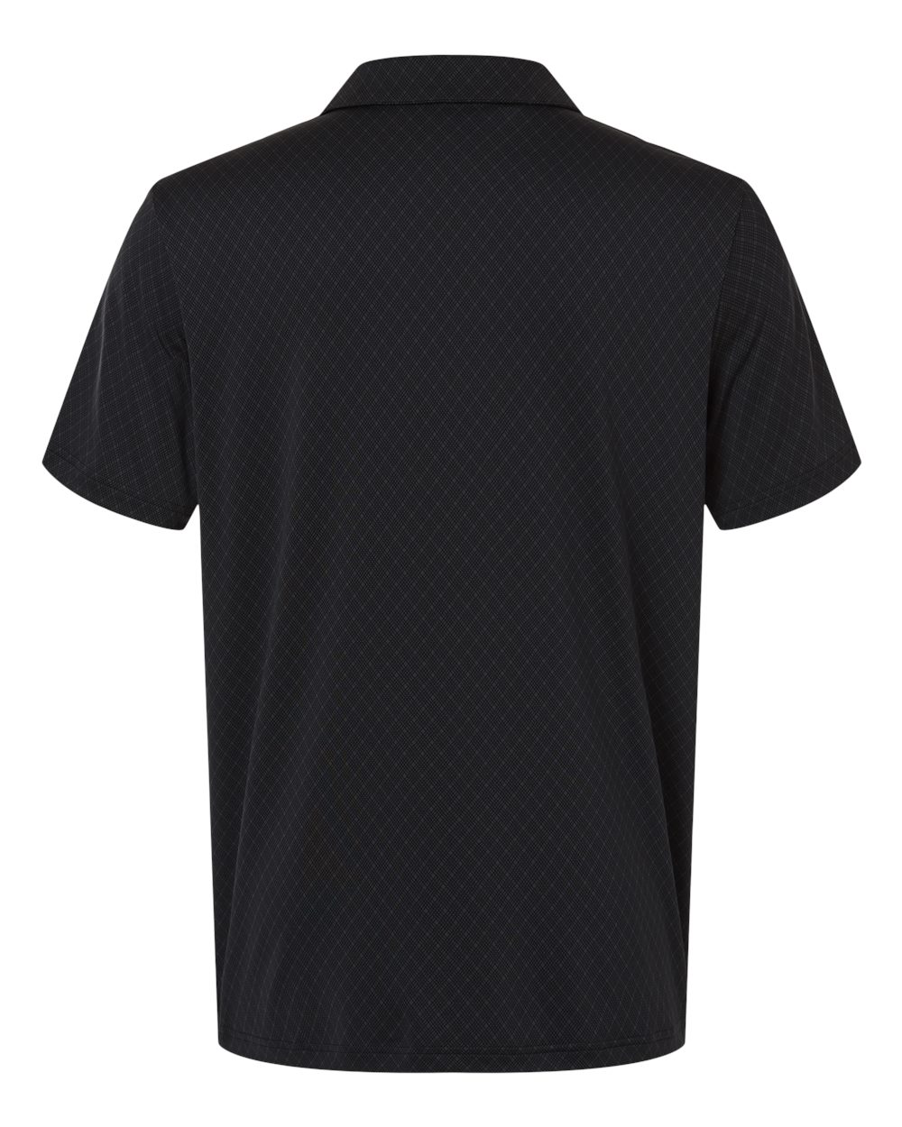 Men's 4-Way Stretch Printed Polo - Back - B13053583 - Carbon
