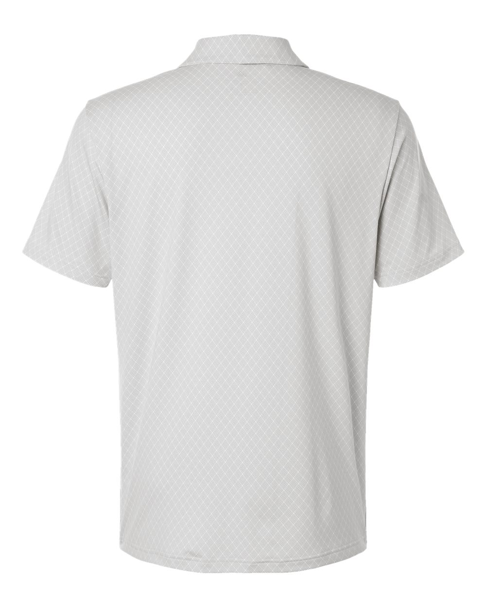 Men's 4-Way Stretch Printed Polo - Back - B13053003 - White