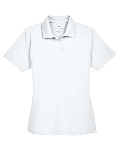 Women's Cool & Dry Stain-Release Performance Polo - Front - B915E1002 - White