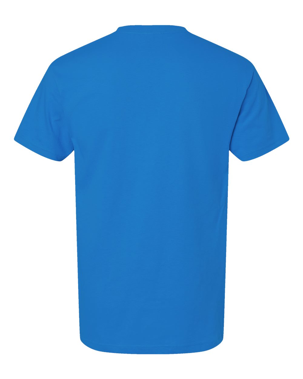 Gold Soft Touch T-Shirt - Back - B01542813 - Ocean Blue
