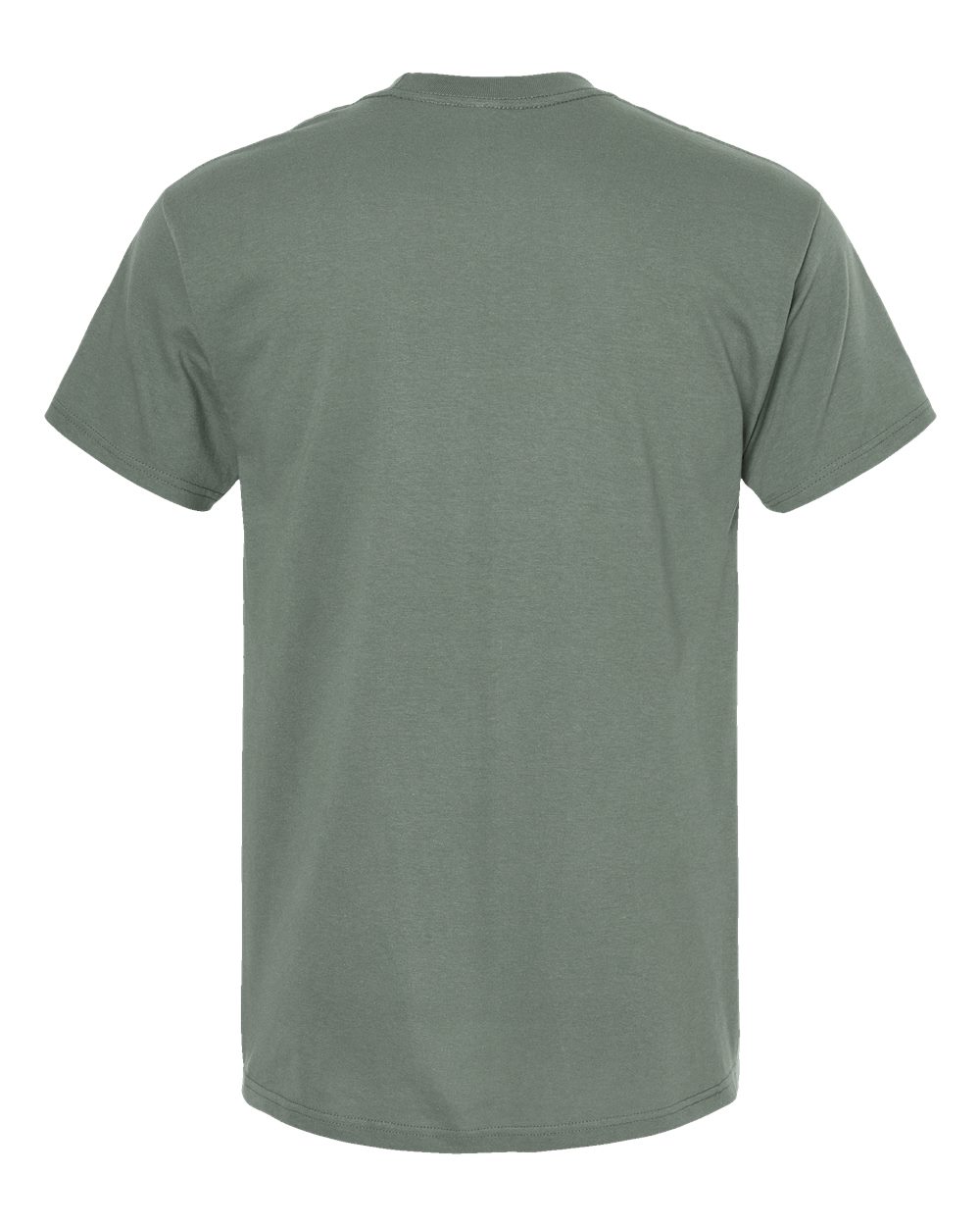 Gold Soft Touch T-Shirt - Back - B01542383 - Sage