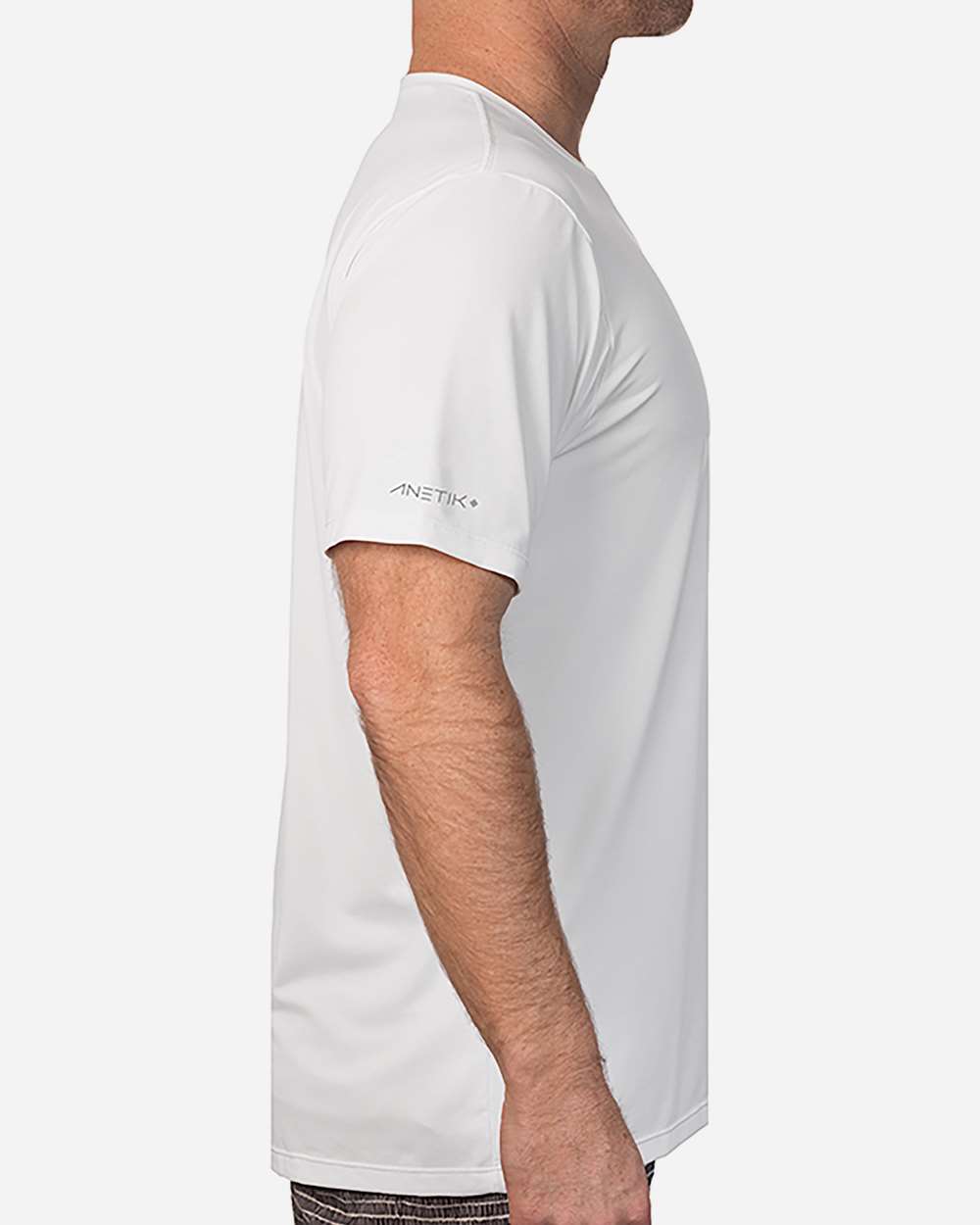 Low Pro Tech T-Shirt - OnModelSide - B00733003 - White Heathered