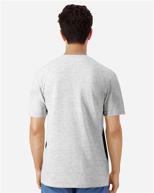 Unisex Light Cotton T-Shirt - OnModelBack - B02860022 - Ash