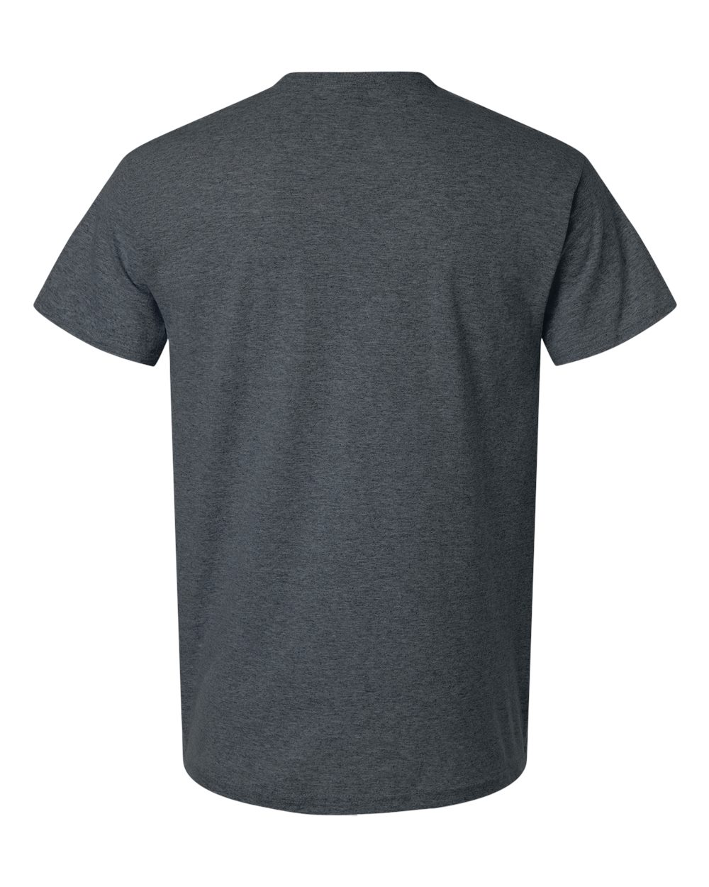 Light Cotton T-Shirt - Back - B02860202 - Dark Heather