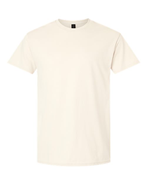 Unisex Light Cotton T-Shirt - Front - B02860332 - Natural