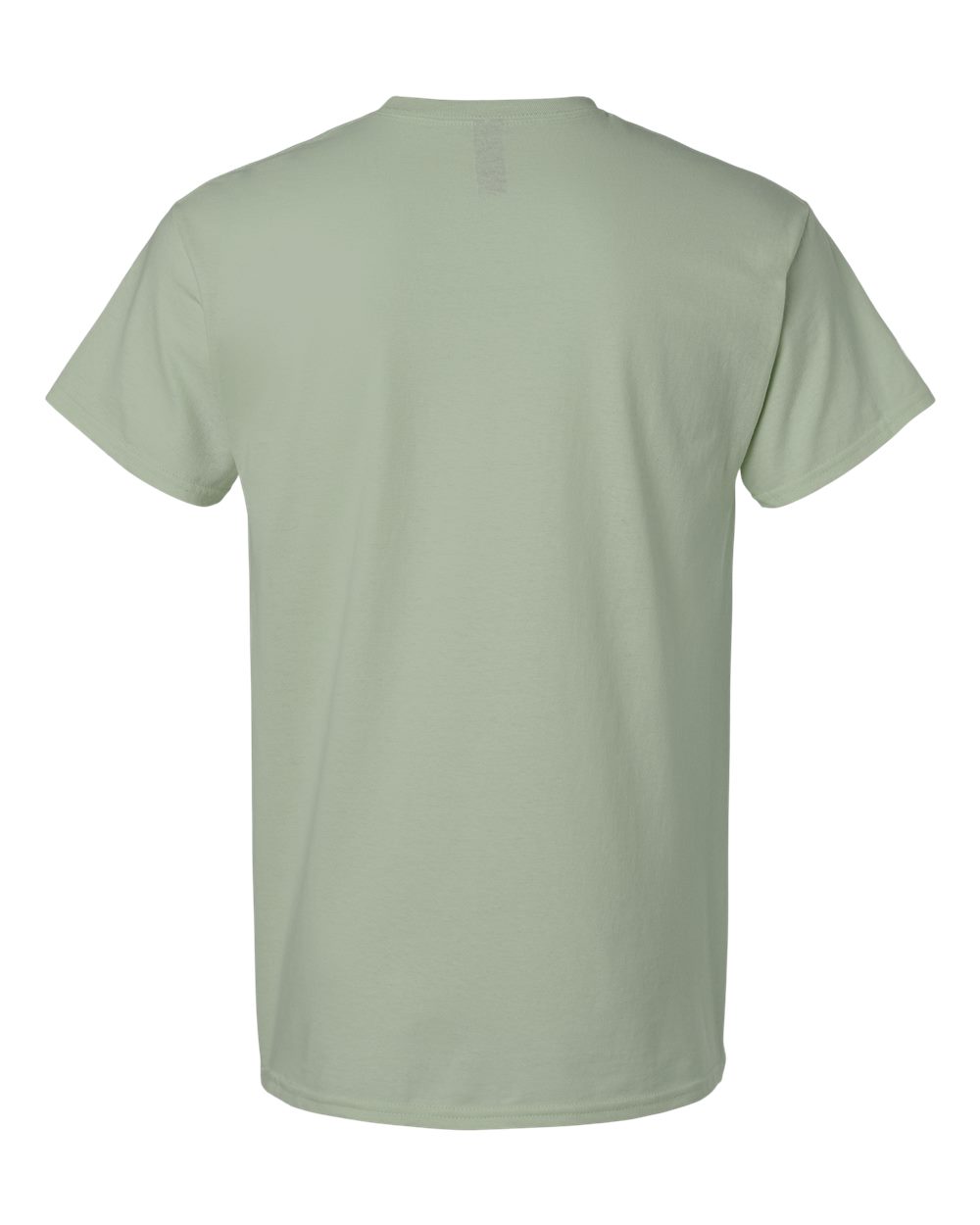 Light Cotton T-Shirt - Back - B02860372 - Sage