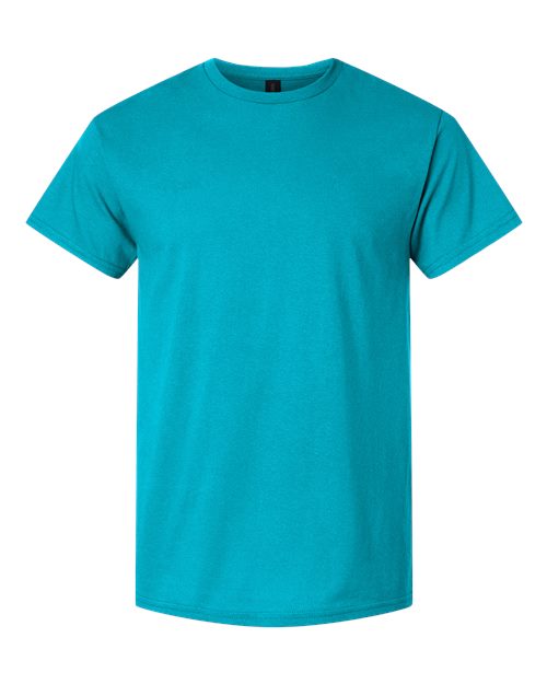 Unisex Light Cotton T-Shirt - Front - B02860402 - Tropical Blue