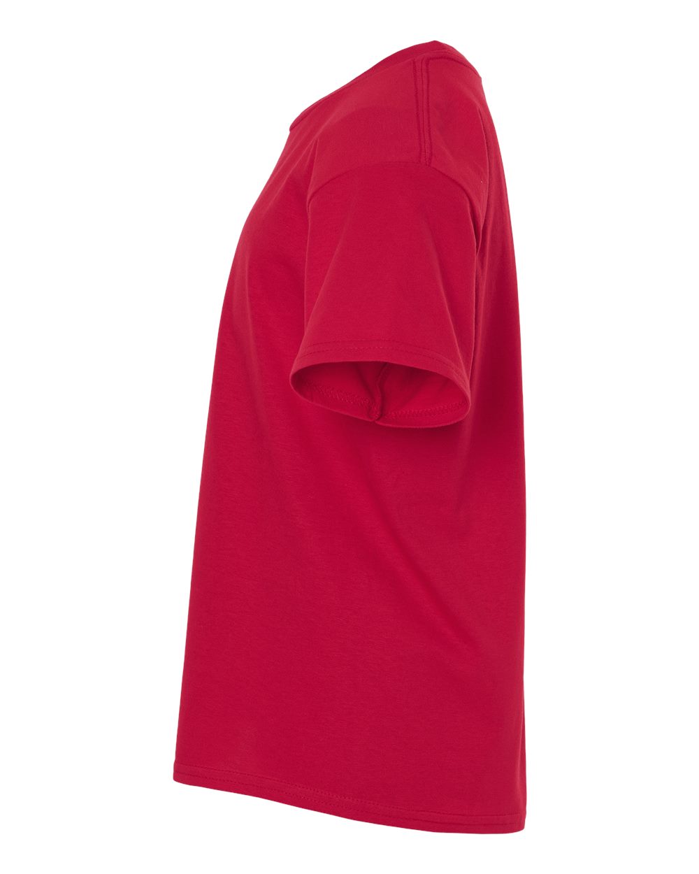 Youth Light Cotton T-Shirt - DirectSide - B04660702 - Cherry Red