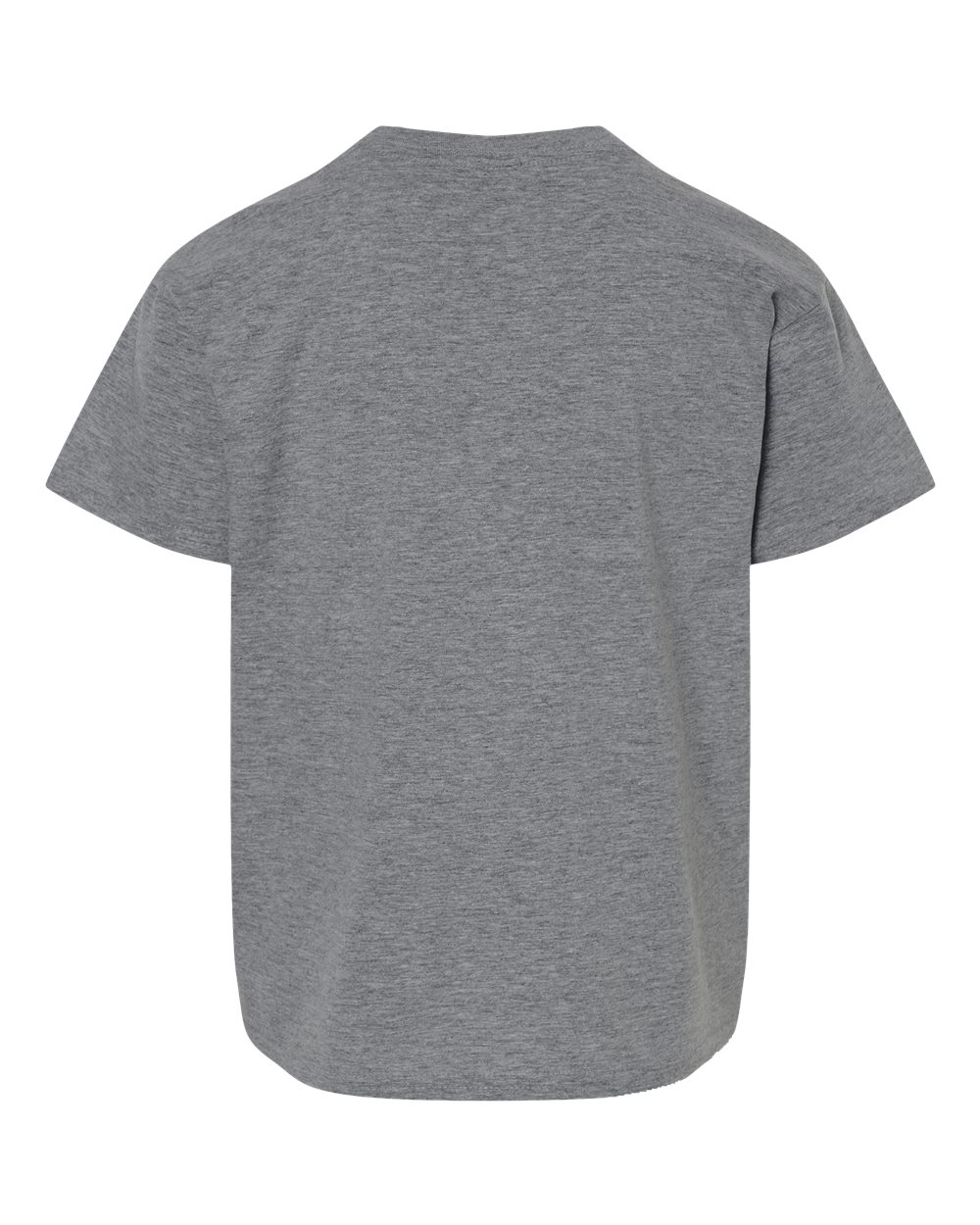 Youth Light Cotton T-Shirt - Back - B04660092 - Graphite Heather