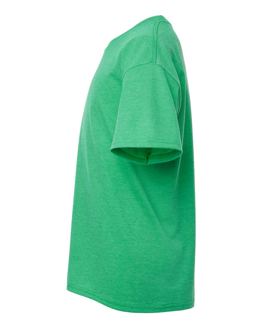 Youth Light Cotton T-Shirt - DirectSide - B04660152 - Heather Irish Green