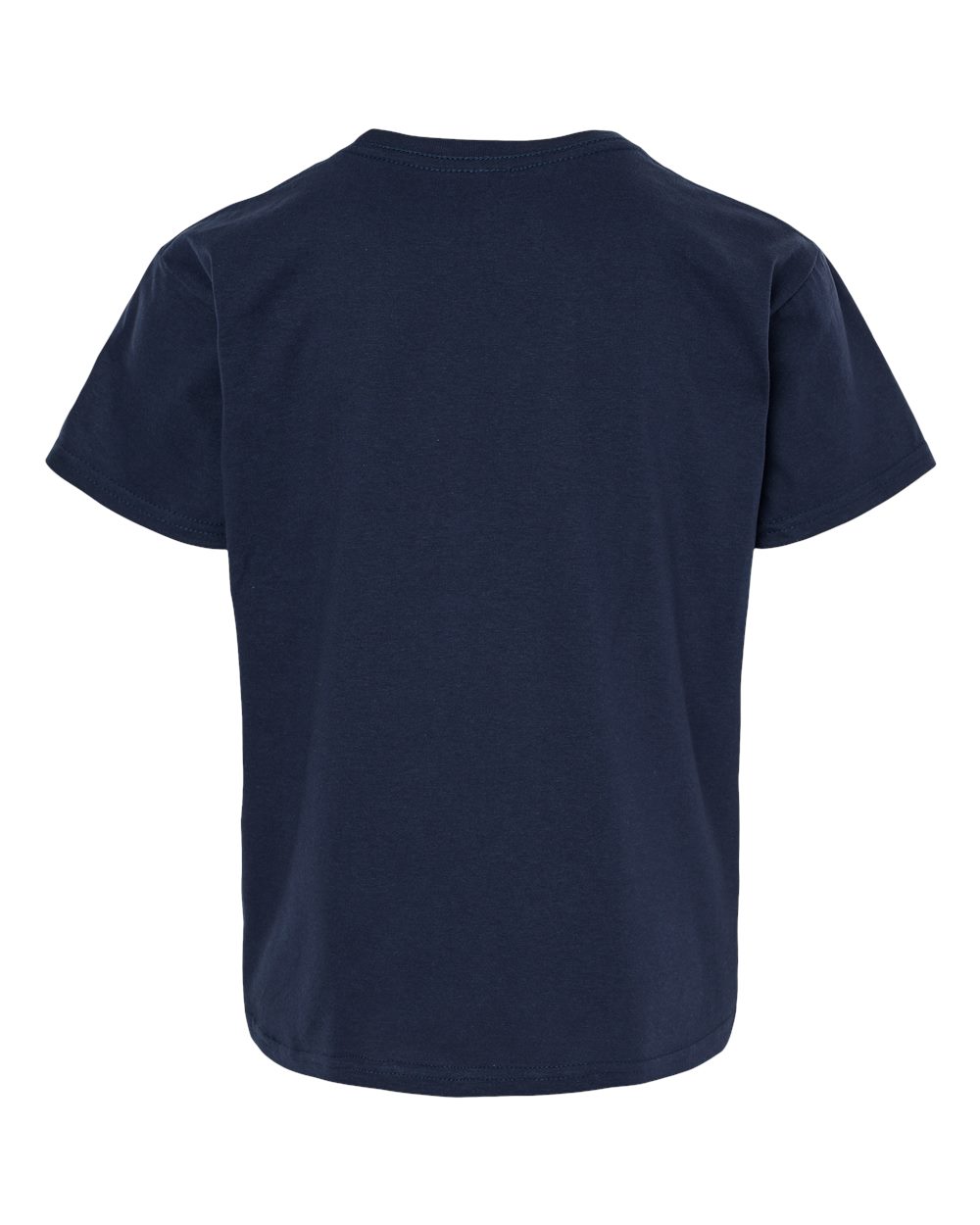 Youth Light Cotton T-Shirt - Back - B04660262 - Navy