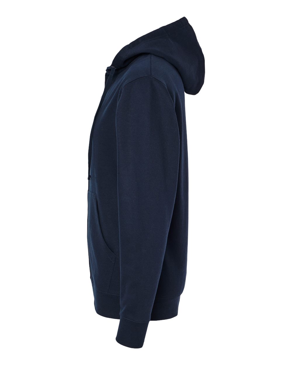 Midweight Full-Zip Hooded Sweatshirt - DirectSide - B20176063 - Classic Navy