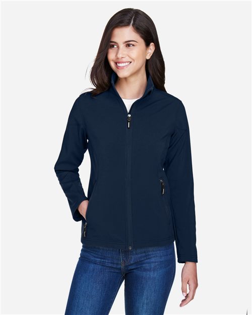Women's Cruise Two-Layer Fleece Bonded Soft Shell Jacket - styleImage
