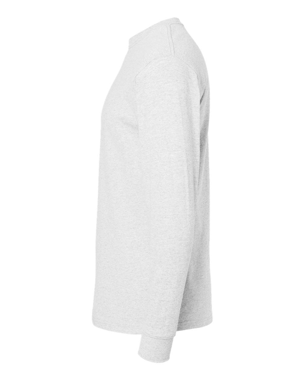Gold Soft Touch Long Sleeve T-Shirt - DirectSide - B01742023 - Ash