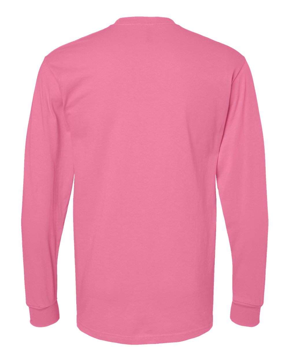 Gold Soft Touch Long Sleeve T-Shirt - Back - B01742313 - Azalea