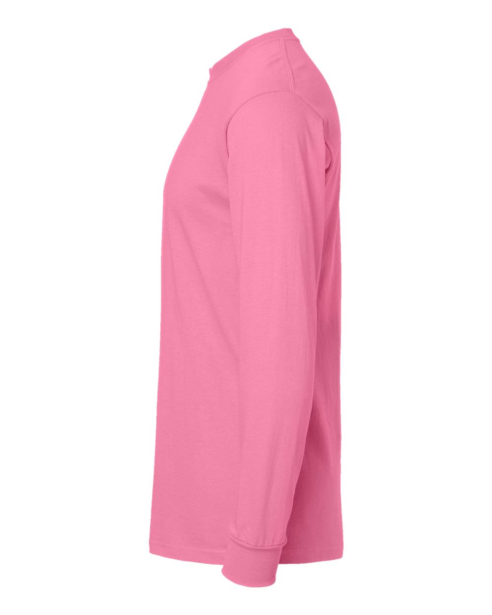 Gold Soft Touch Long Sleeve T-Shirt - DirectSide - B01742313 - Azalea