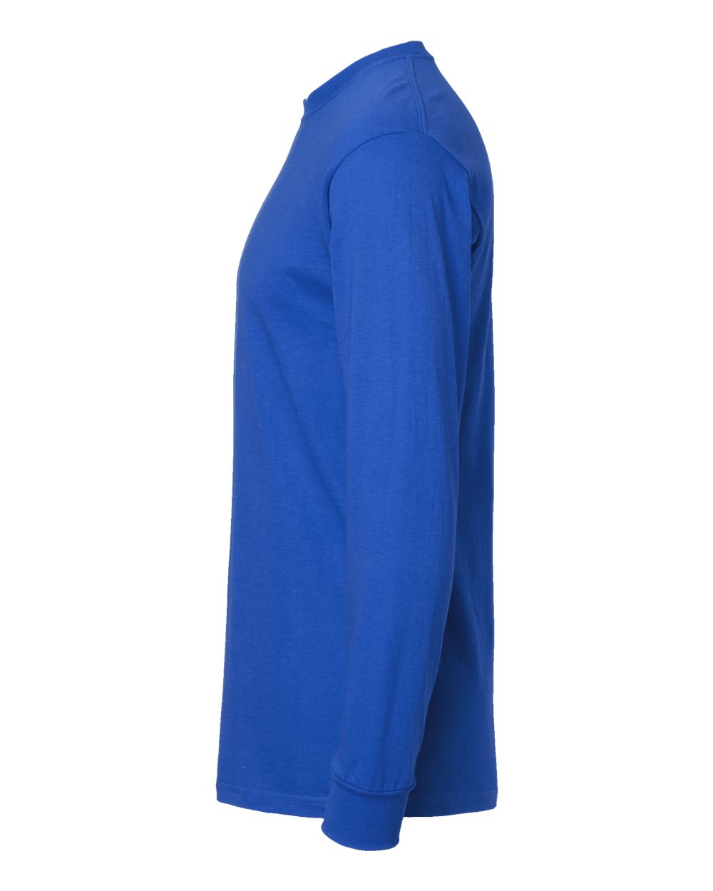 Gold Soft Touch Long Sleeve T-Shirt - DirectSide - B01742763 - Royal