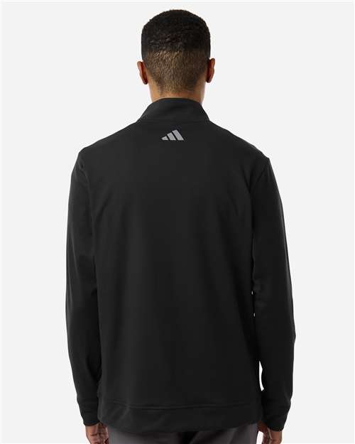 Men's Ultimate365 Classic Quarter-Zip Pullover - OnModelBack - B14953503 - Black
