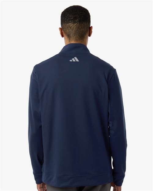 Men's Ultimate365 Classic Quarter-Zip Pullover - OnModelBack - B14953653 - Collegiate Navy