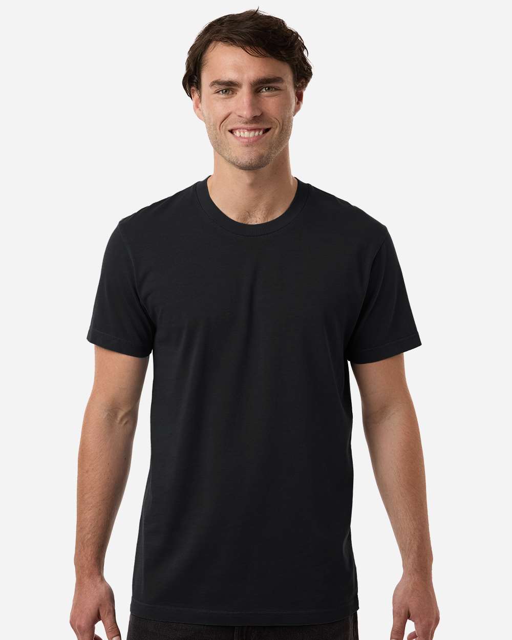 Premium Pigment-Dyed T-Shirt - OnModelFront - B00576502 - Black