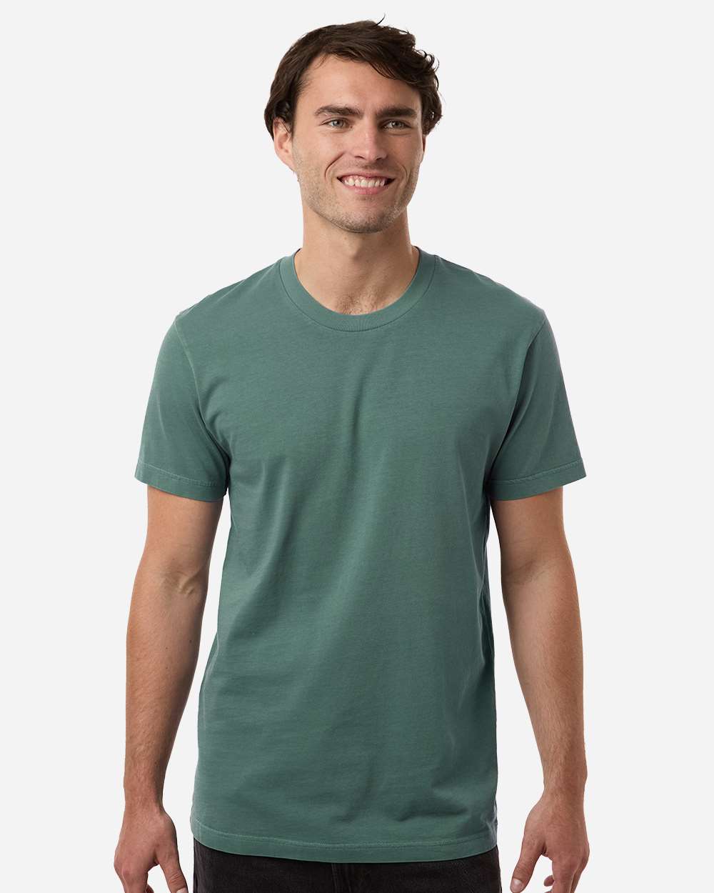 Premium Pigment-Dyed T-Shirt - OnModelFront - B00576232 - Pigment Alpine Green