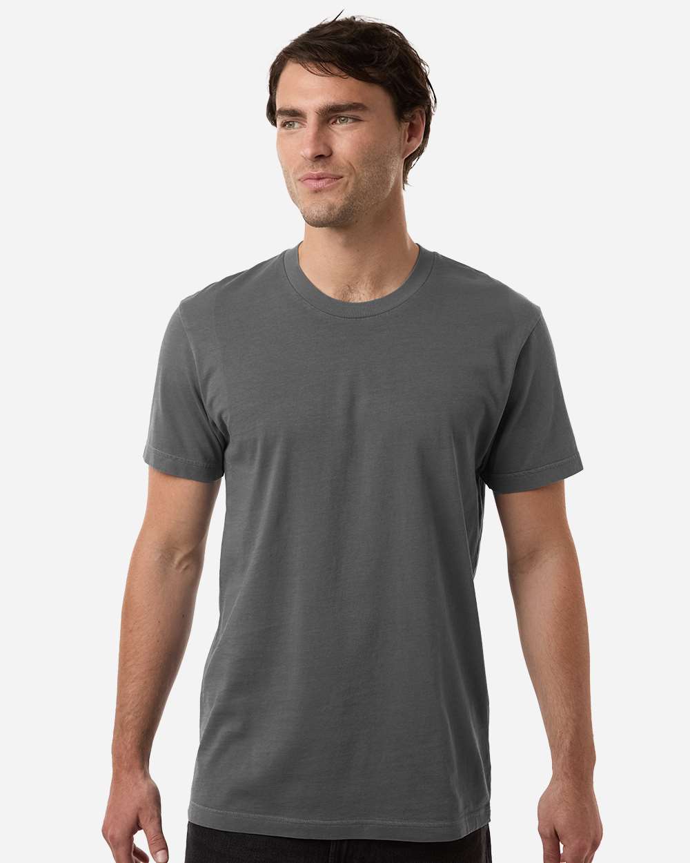 Premium Pigment-Dyed T-Shirt - OnModelFront - B00576102 - Pigment Black